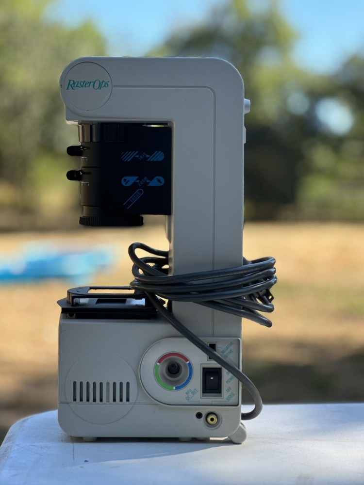 Raster Ops 7001 Personal Slide Scanner VINTAGE 1990s