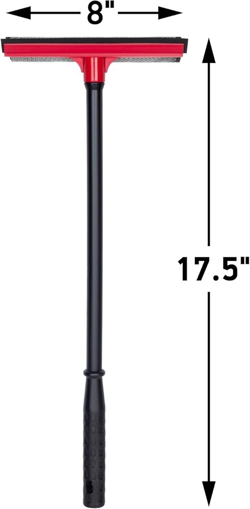 Window Squeegee for Car Windows, 2-in-1 Window Cleaner for Car Windshield