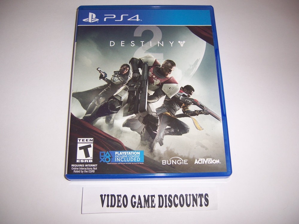 Original Box Case Replacement Sony PlayStation 4 PS4 DESTINY 2 TWO