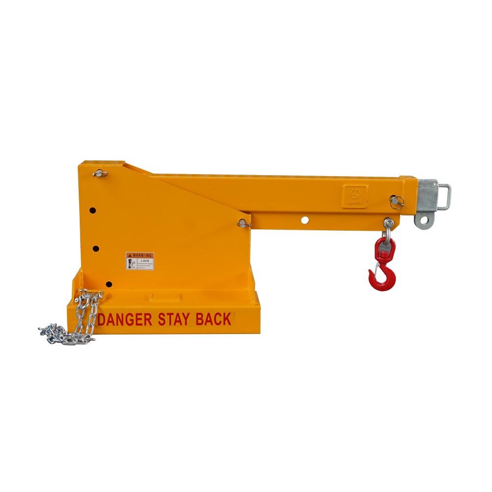 Fork Mounted Telescoping Crane Jib Boom, Forklift Jib Boom Crane,Adjustable