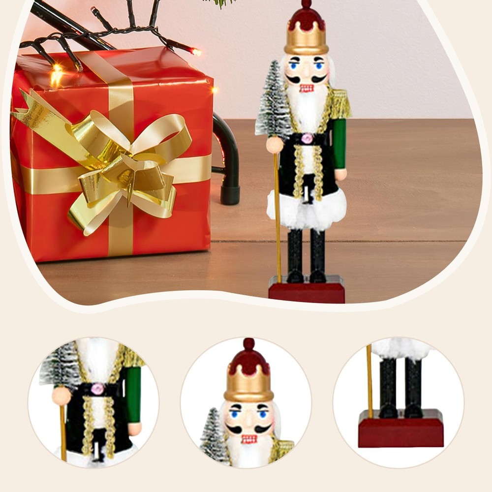 Christmas Nutcracker Decor Craft Nutcracker Figures for Shelves Home Office
