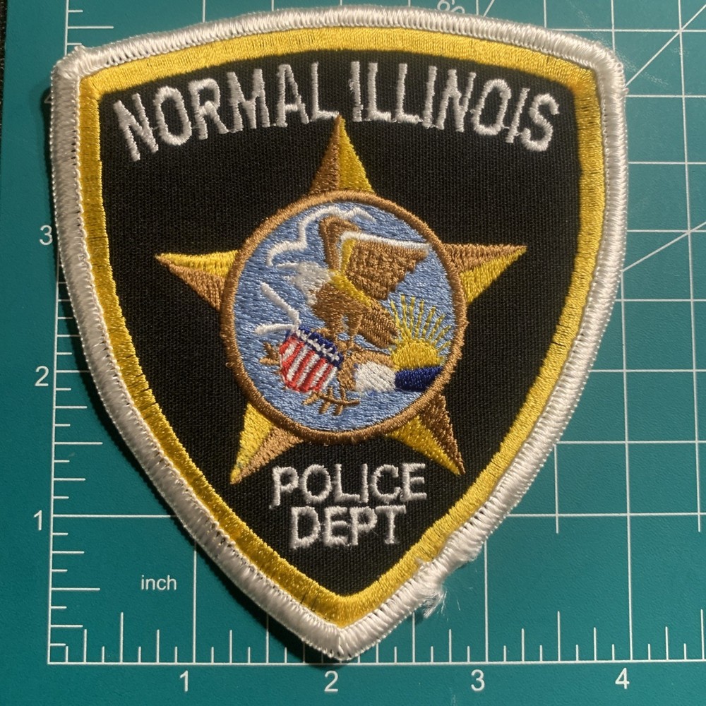 NORMAL ILLINOIS IL POLICE PATCH 5N