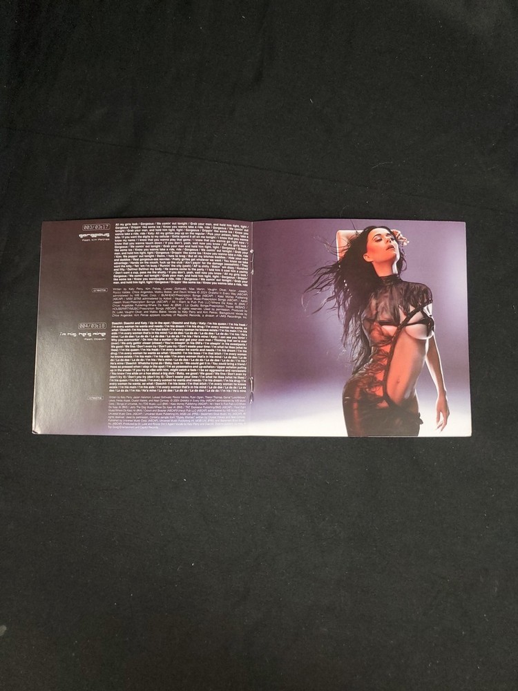 Katy Perry 143 Booklet Only EXCELLENT
