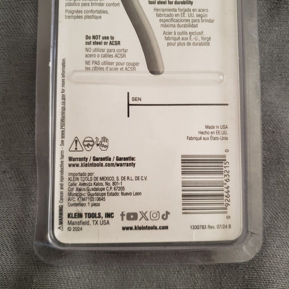 Klein Tools 63215 High-Leverage Compact Cable Cutter