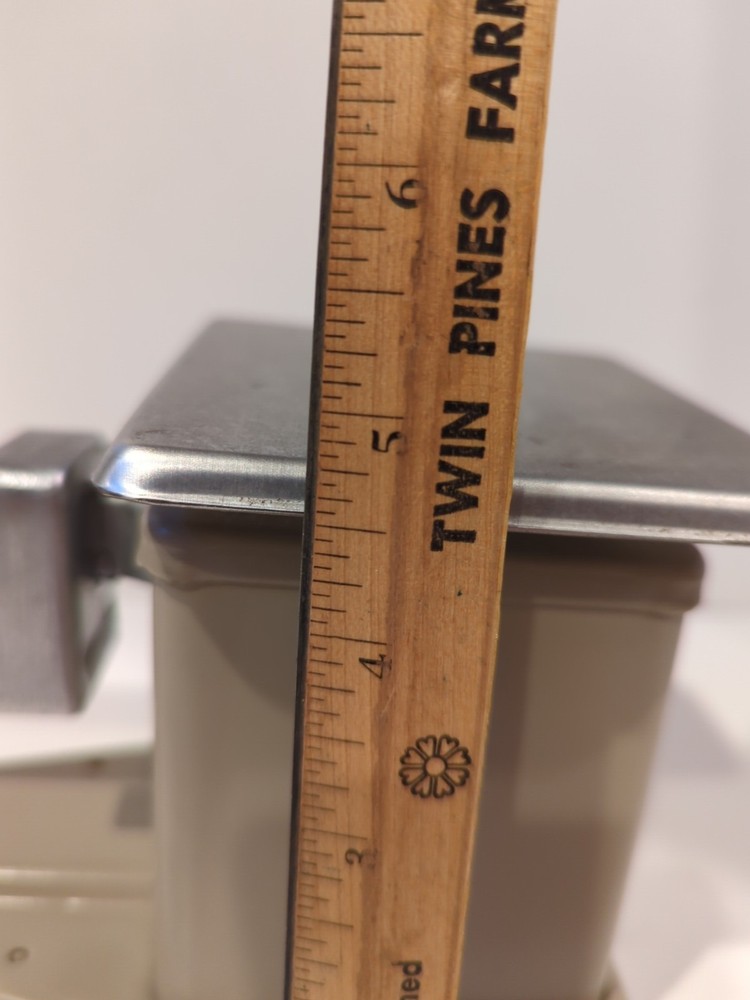 Vtg US Postal Service Beige Letter Scale Analog