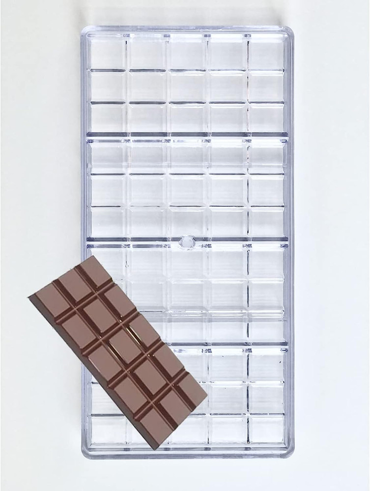 Chocolate Bar Making Mold | Polycarbonate | Hard Mold For Making Chocolate Bars