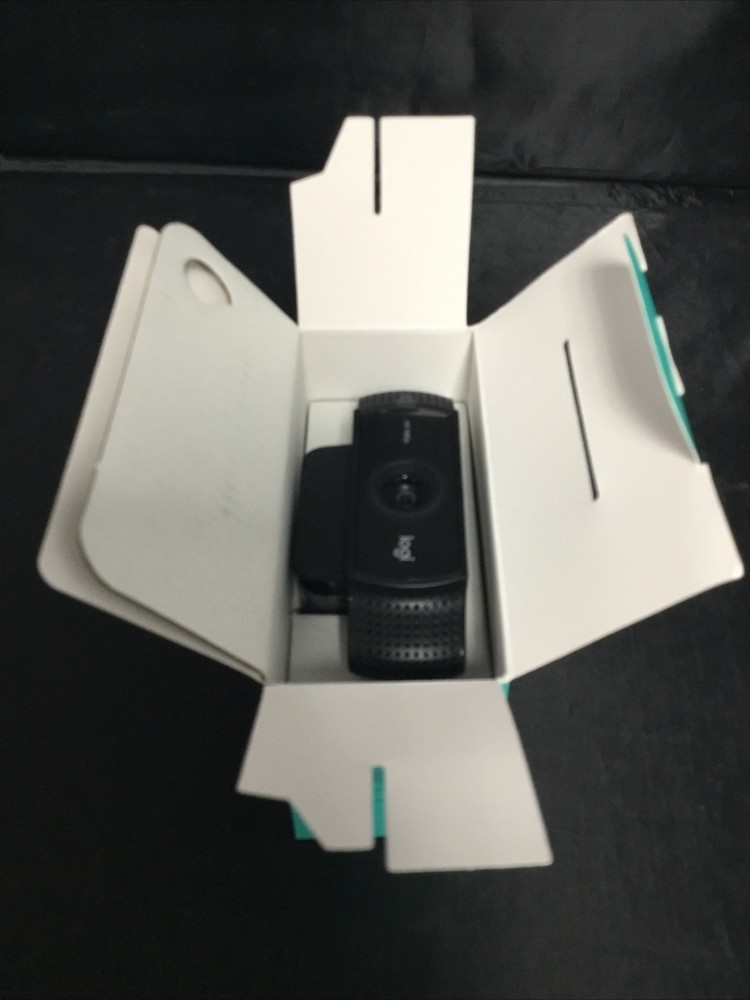 Authentic Logitech C922 Pro Stream HD Webcam - Black (960-001087)