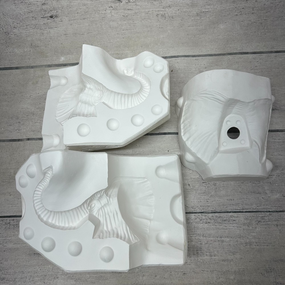Arnels Ceramic Casting Mold Elephant Head