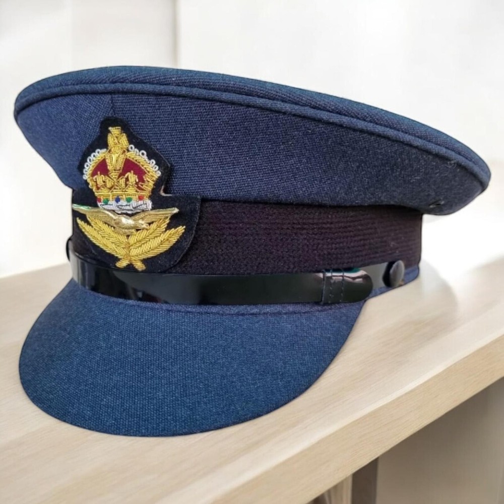 WW2 British RAF Visor Cap Hat Replica All Size Available