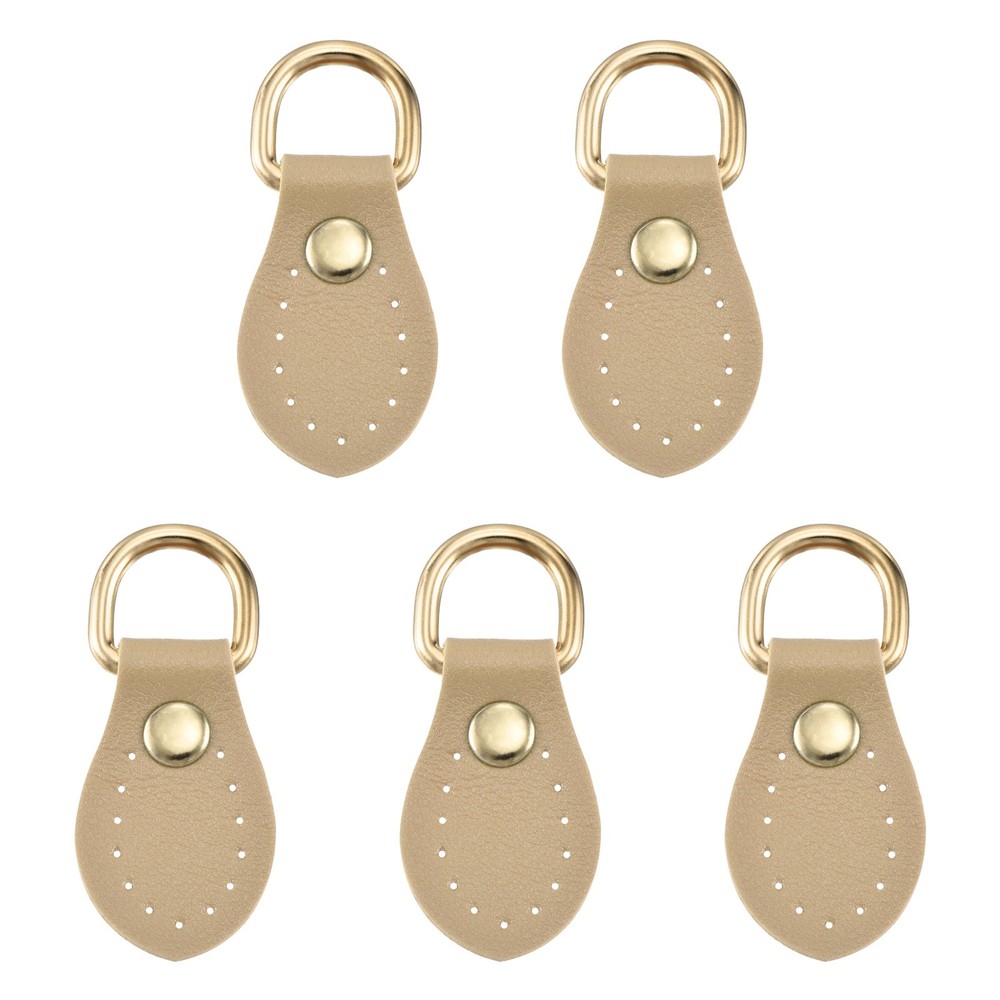 5pcs bag hooks, light brown, creation accessories