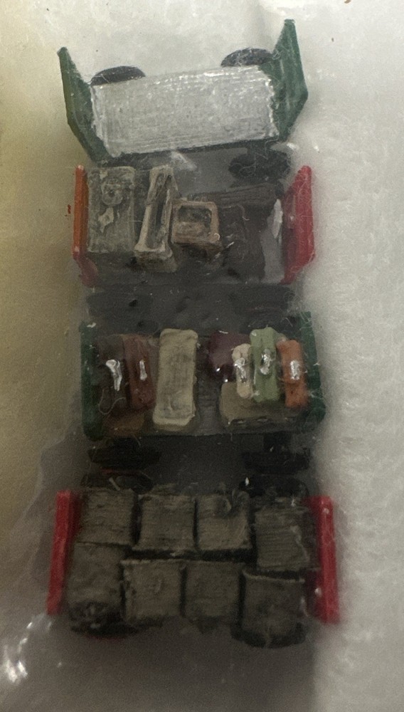 JEB Mfg N Scale N111 4 Baggage Carts NIP CC