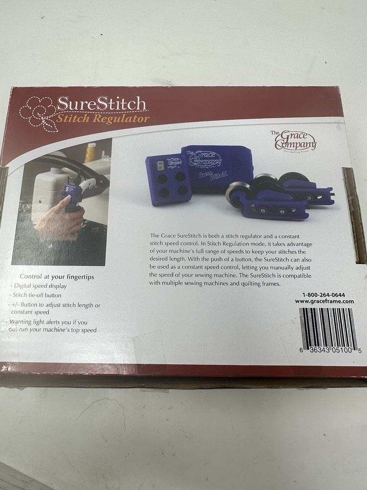 The Grace Co Sure Stitch Regulator and Speed Control Dual Function