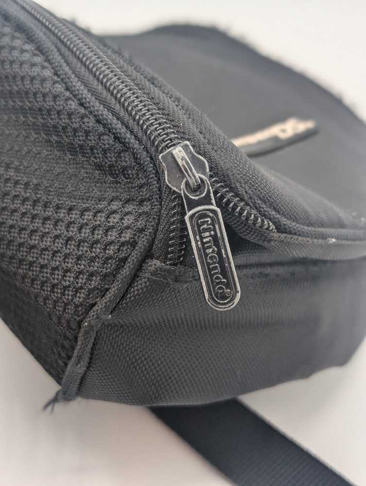 Nintendo 3DS DSi Lite Backpack Carrying Case Black - Used & Cleaned