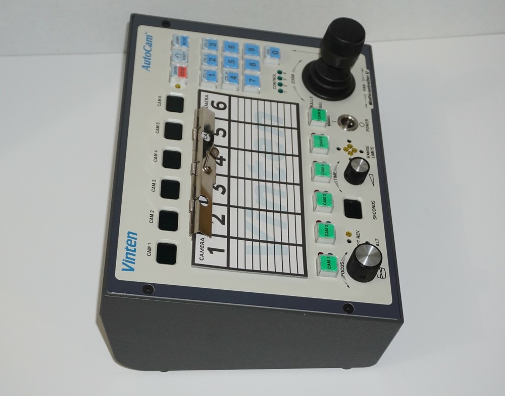 Vinten Multicontroller II Autocam 6 Camera Compact Control System