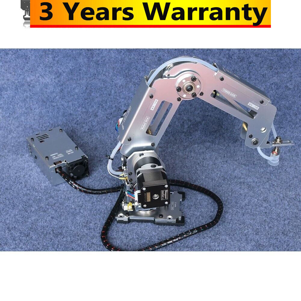 22C Full Metal Stepper Mechanical Arm with Motor and Controller Unassembled Kit