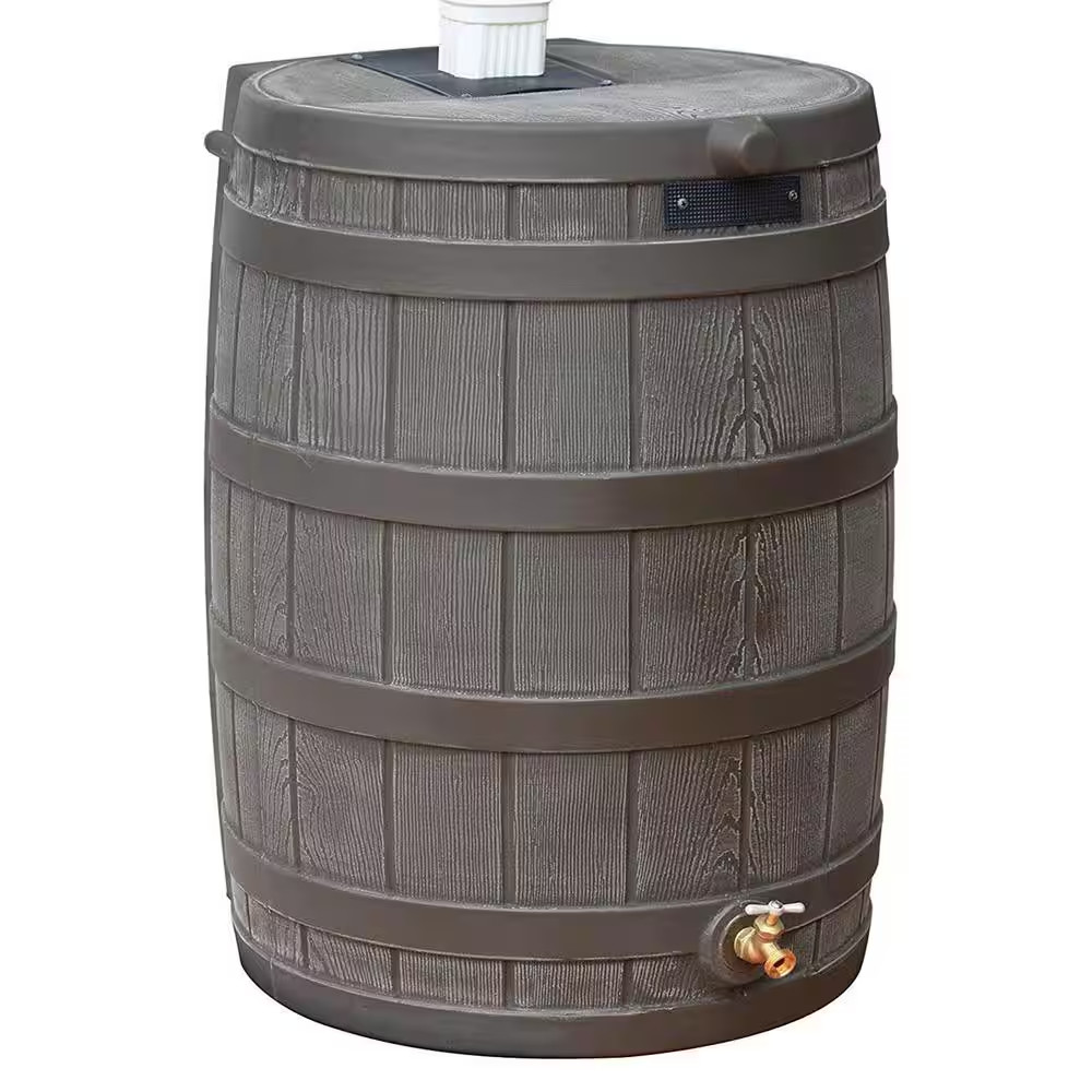 50 Gal. Oak Rain Barrel