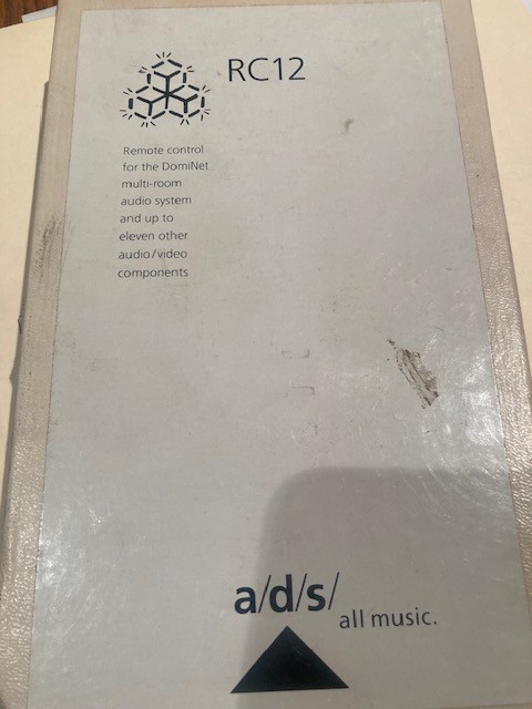 ADS RC12 Remote NEW in Box