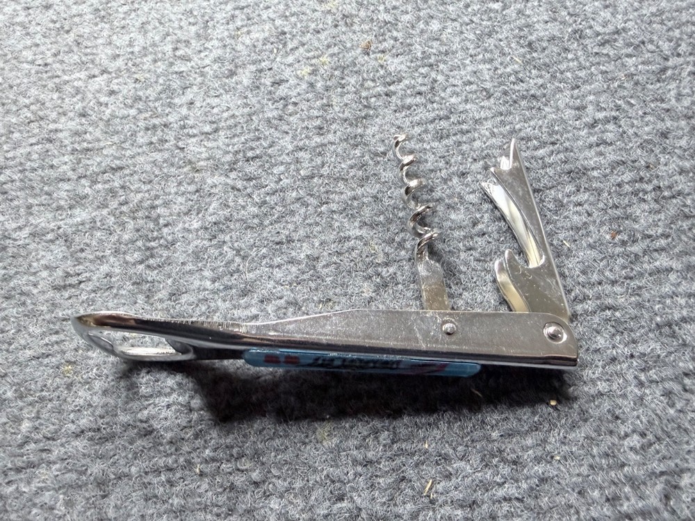 Las Vegas Folding Corkscrew Bottle Opener Multi Tool Souvenir