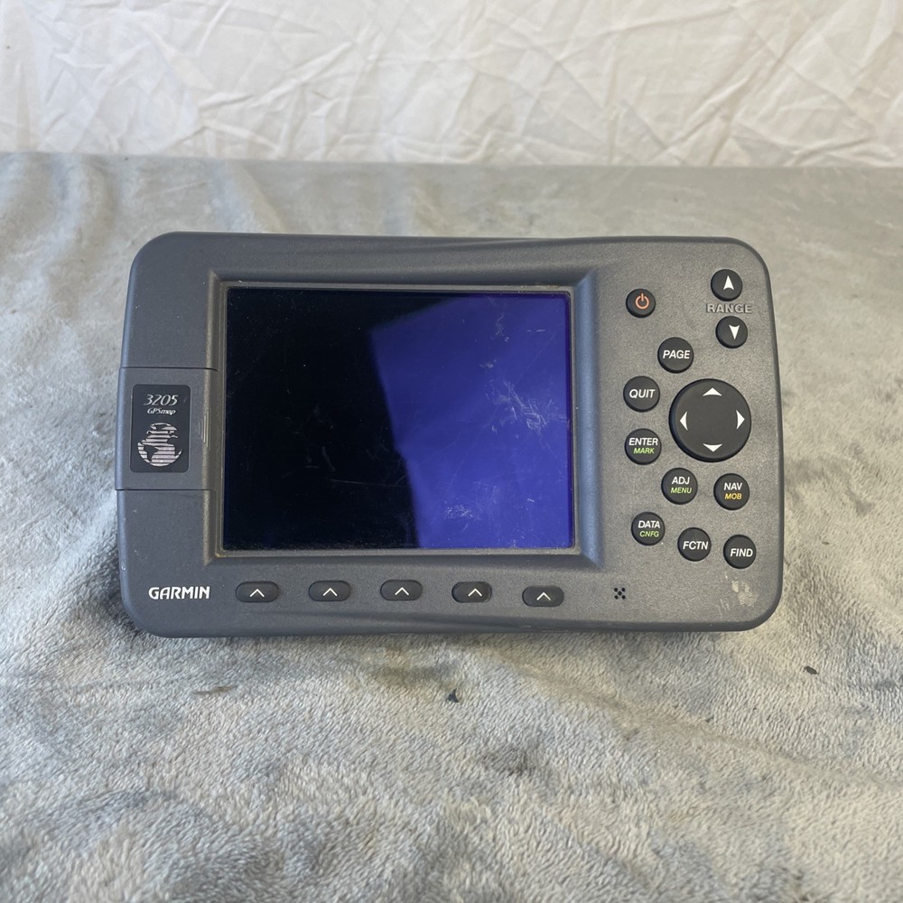 GARMIN GPSMAP 3205 GPS CHART PLOTTER FISHFINDER RADAR MFD Head Unit Only
