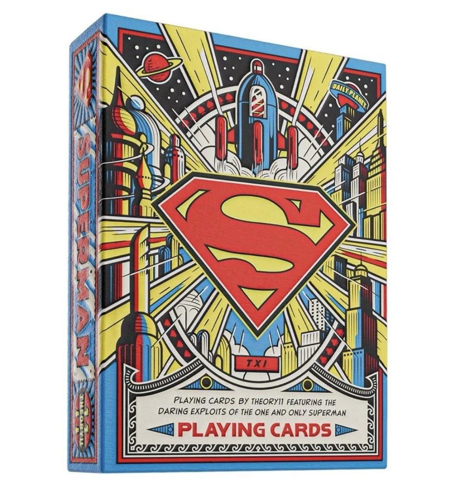 Superman Playing Cards by Theory11