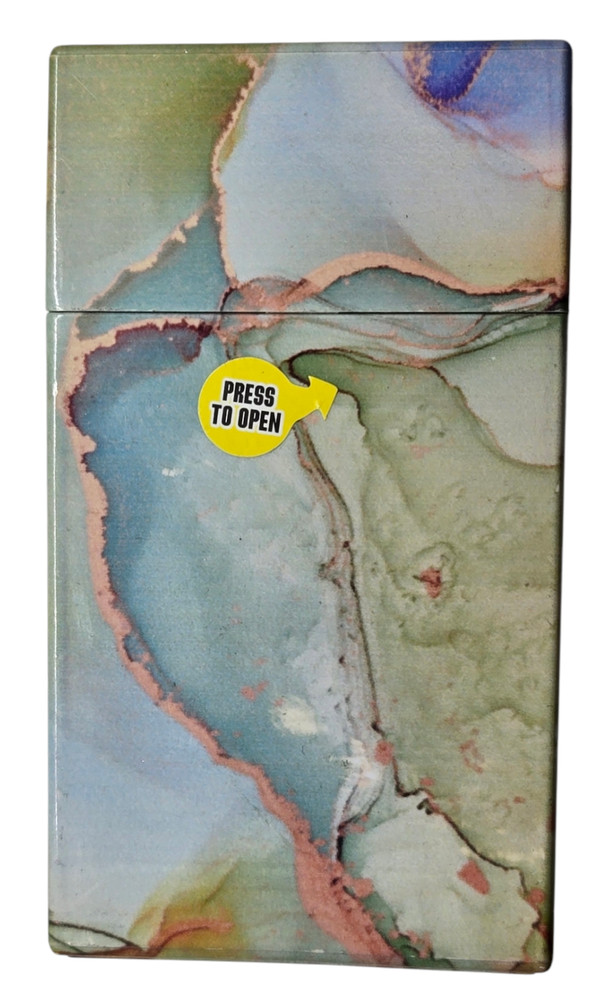 Eclipse Nature Hard Plastic Crushproof Cigarette Case, 2ct, 100s, 3117M50N