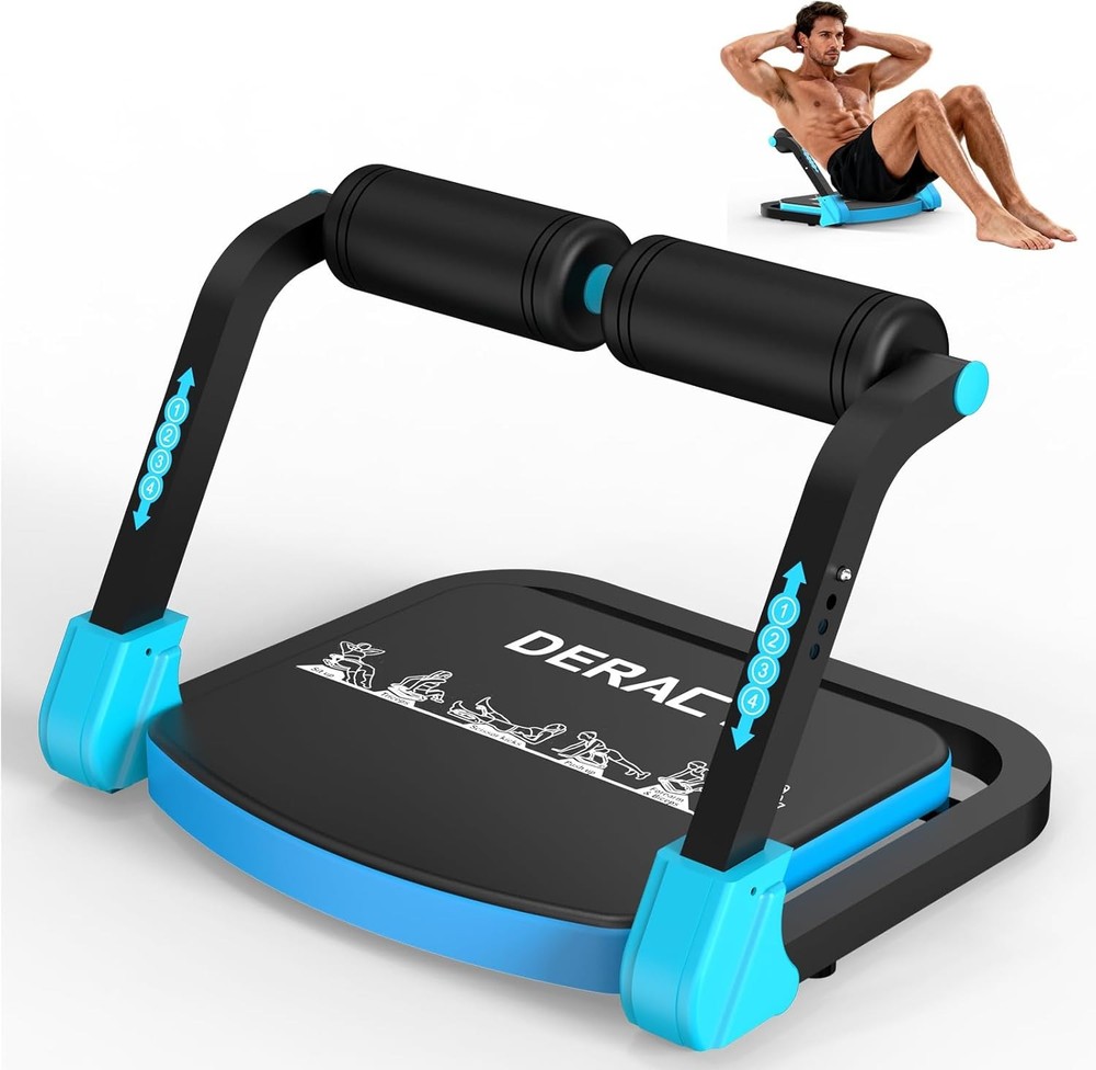 Sit Up Exercise Equipment Adjustable Ab Machine Multi-Functional Sit Up Machine
