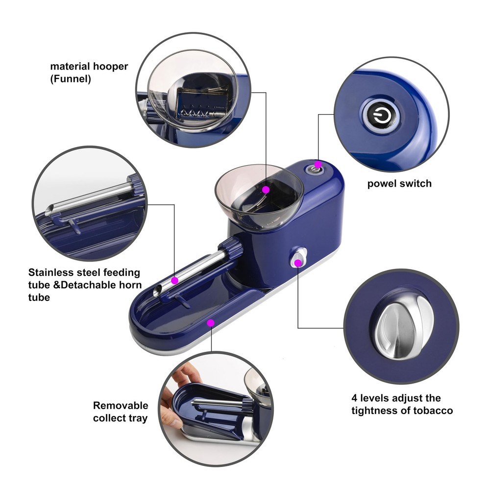 Upgraded Electric Pre Roll Machine, Automatic Cigarette Rolling Machine, Pre ...