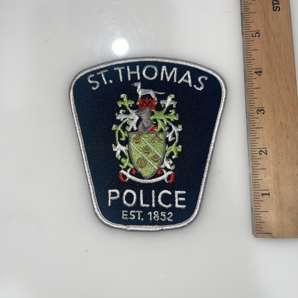 St Thomas Police Patch US Virgin Islands
