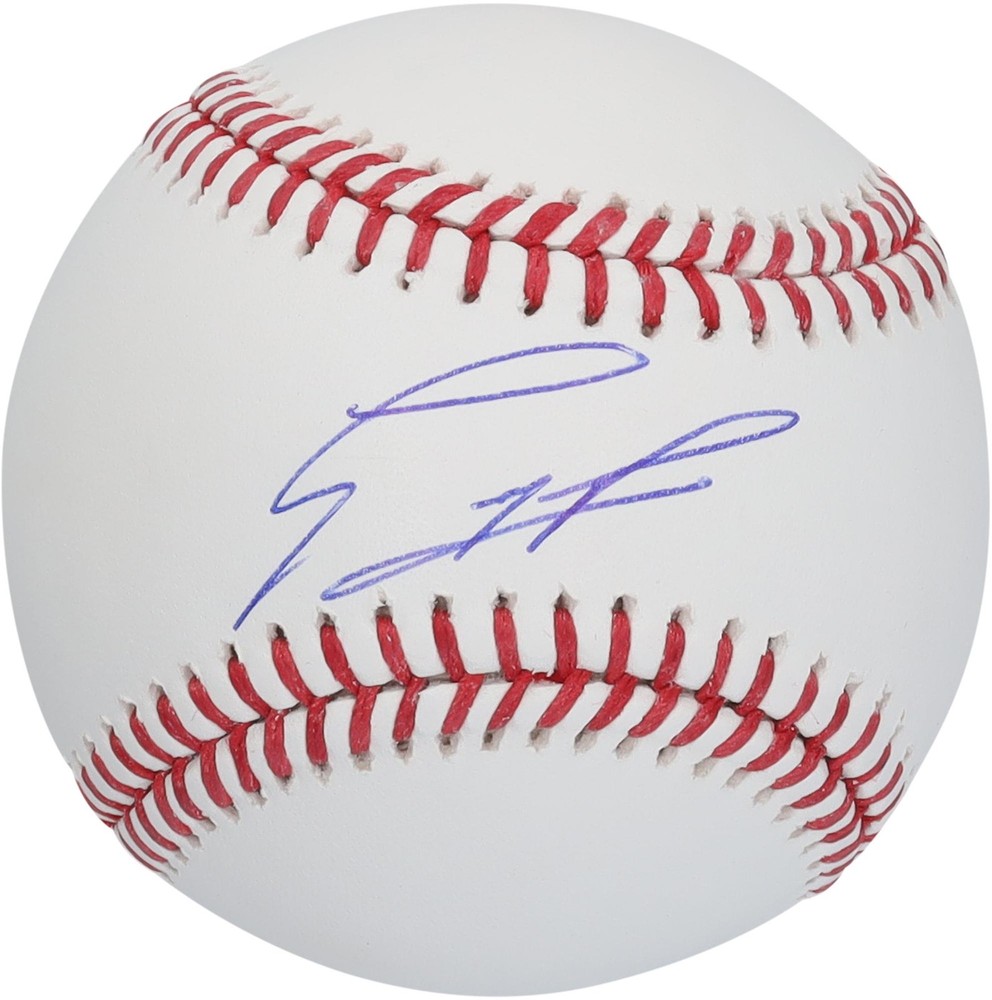 Eury Perez Miami Marlins Autographed Baseball Fanatics Authentic Certified