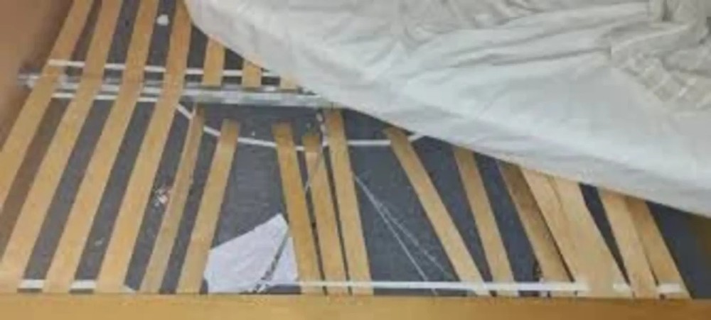 Queen Size Replacement Bed Slats 12 pc for Broken Boards w Hook and Loop Custom