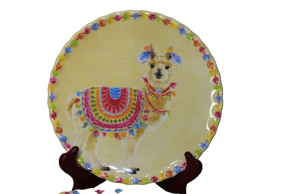 Llama plates - Set of 2