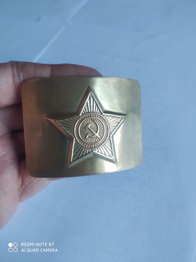 USSR army buckle. Original.  Never used.