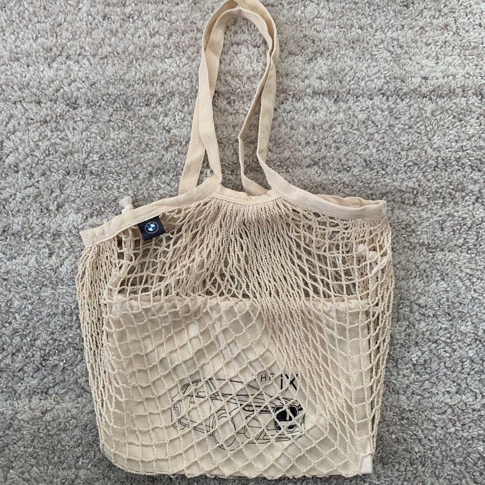 Bmw Novelty Net Bag Mesh With Drawstring