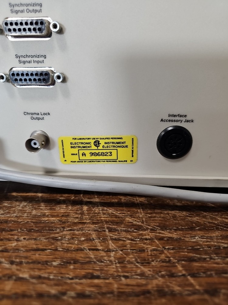 Sencore VC93 All Format VCR Analyzer