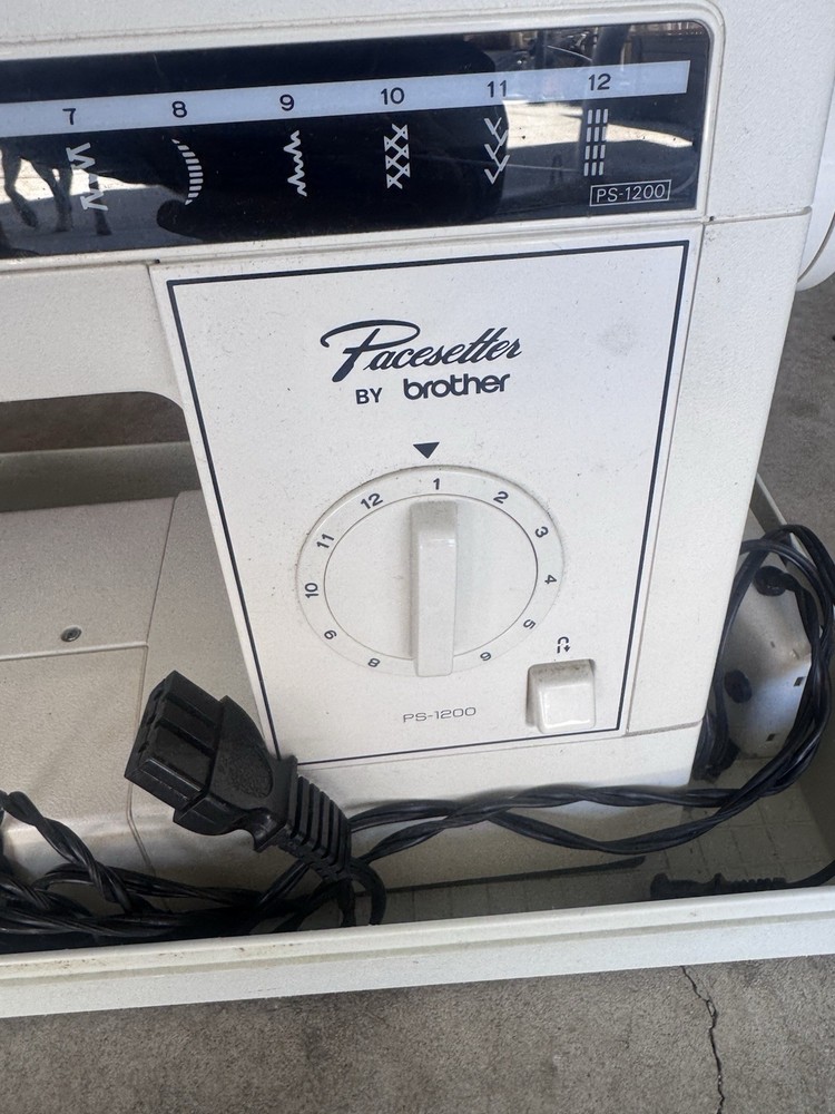 Brother PS-1200 Pacesetter Sewing Machine w/ Pedal – Tested Work