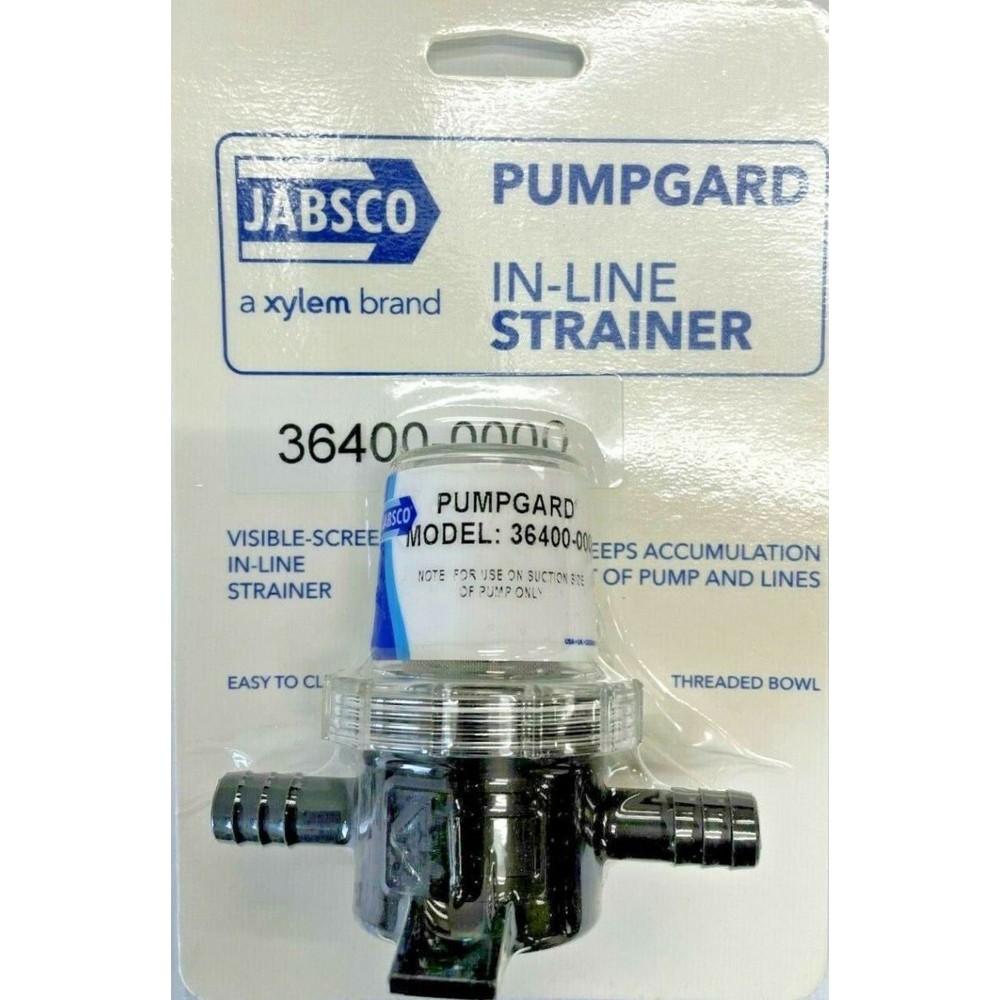 Jabsco 36400-0000 Pumpgard In-line Strainer