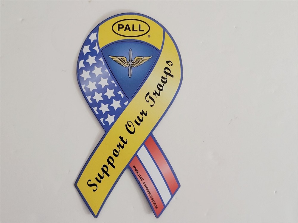 Support Our Troops Pall Magnet Military