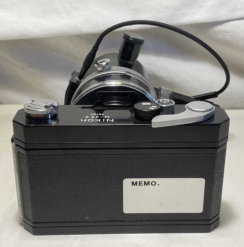 Nikon, Microflex, Adapter, EFM, with, M-35 camera, Nikon M-35 With EFM Microflex