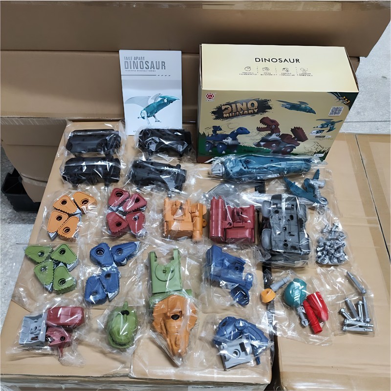 5 Pack Take Apart Dinosaur Toys
