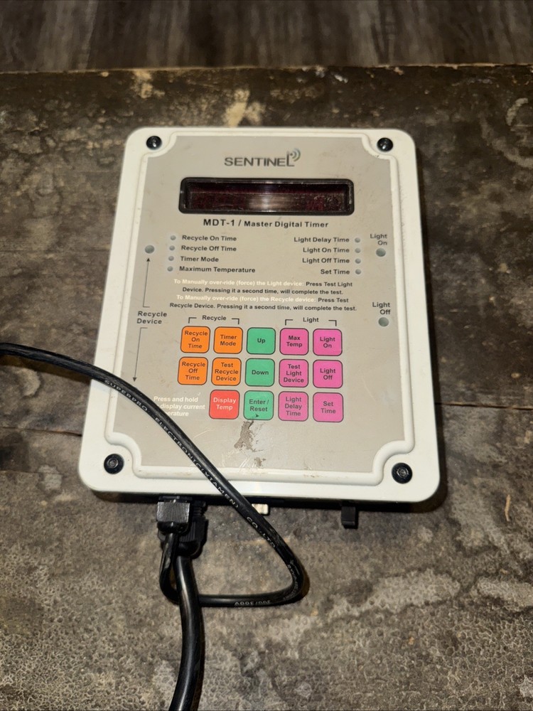 SENTINEL MDT-1 Master Digital Timer 4 Outlets
