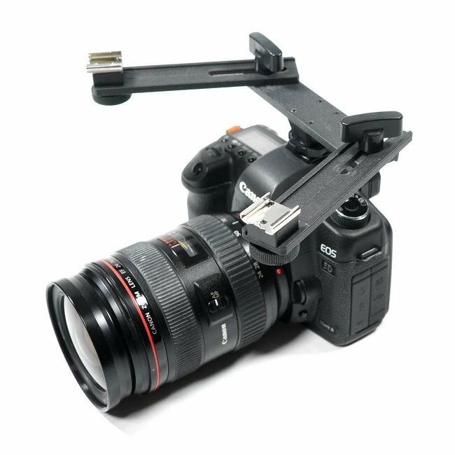 13" Macro Twin Speed Light Flash Hot Shoe Mounting Bracket Mount Holder Studio