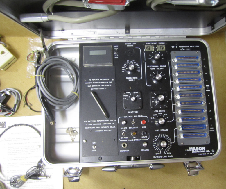 F.G. Mason Engineering TT-6 Telephone Analyzer