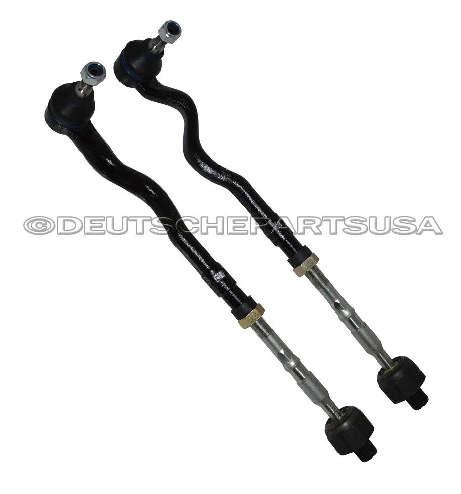 FRONT LEFT + RIGHT STEERING Tie Rod Rods End for BMW E46 M3 Set 2
