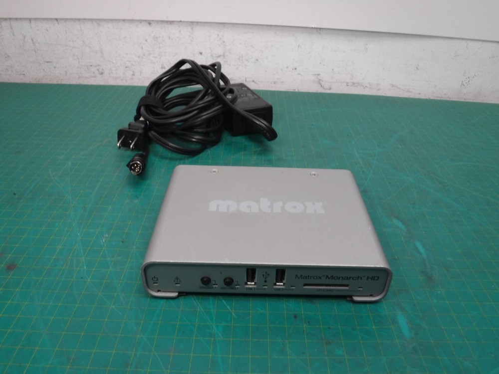 MATROX MONARCH HD HDMI Encoder Live Stream YouTube Facebook Twitch