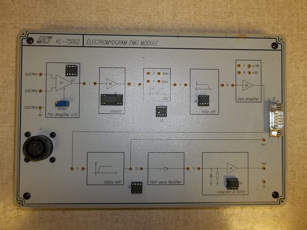 K & H Electromyogram EMG Module KL-75002 *FREE SHIPPING*
