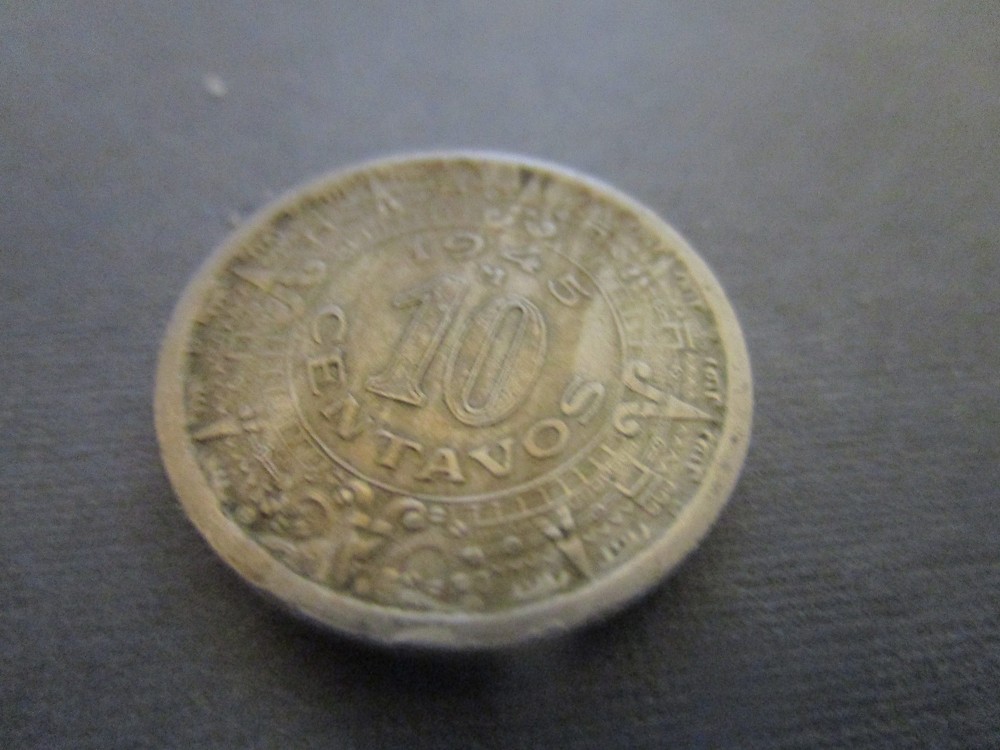 mexico 10 centtavos 1945