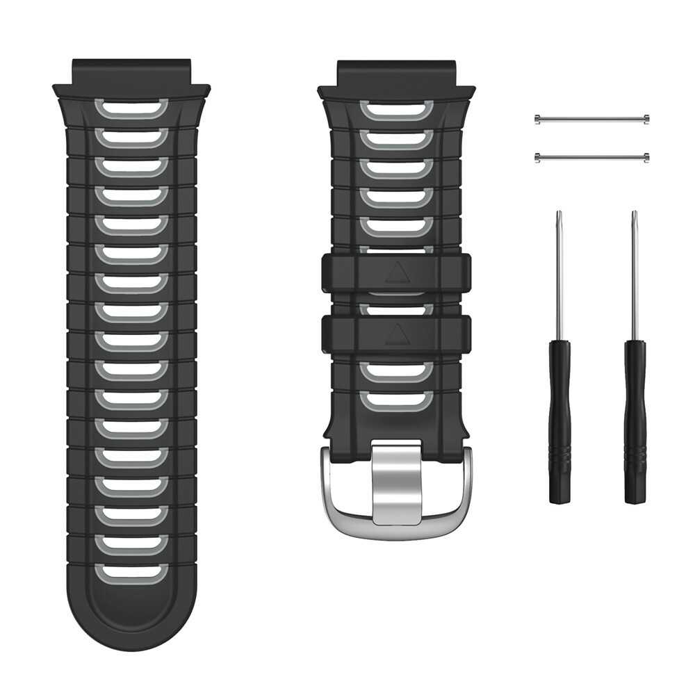 Replacement Silicone Watch Strap Band with Tool Kit for Garmin Forerunner 920XT