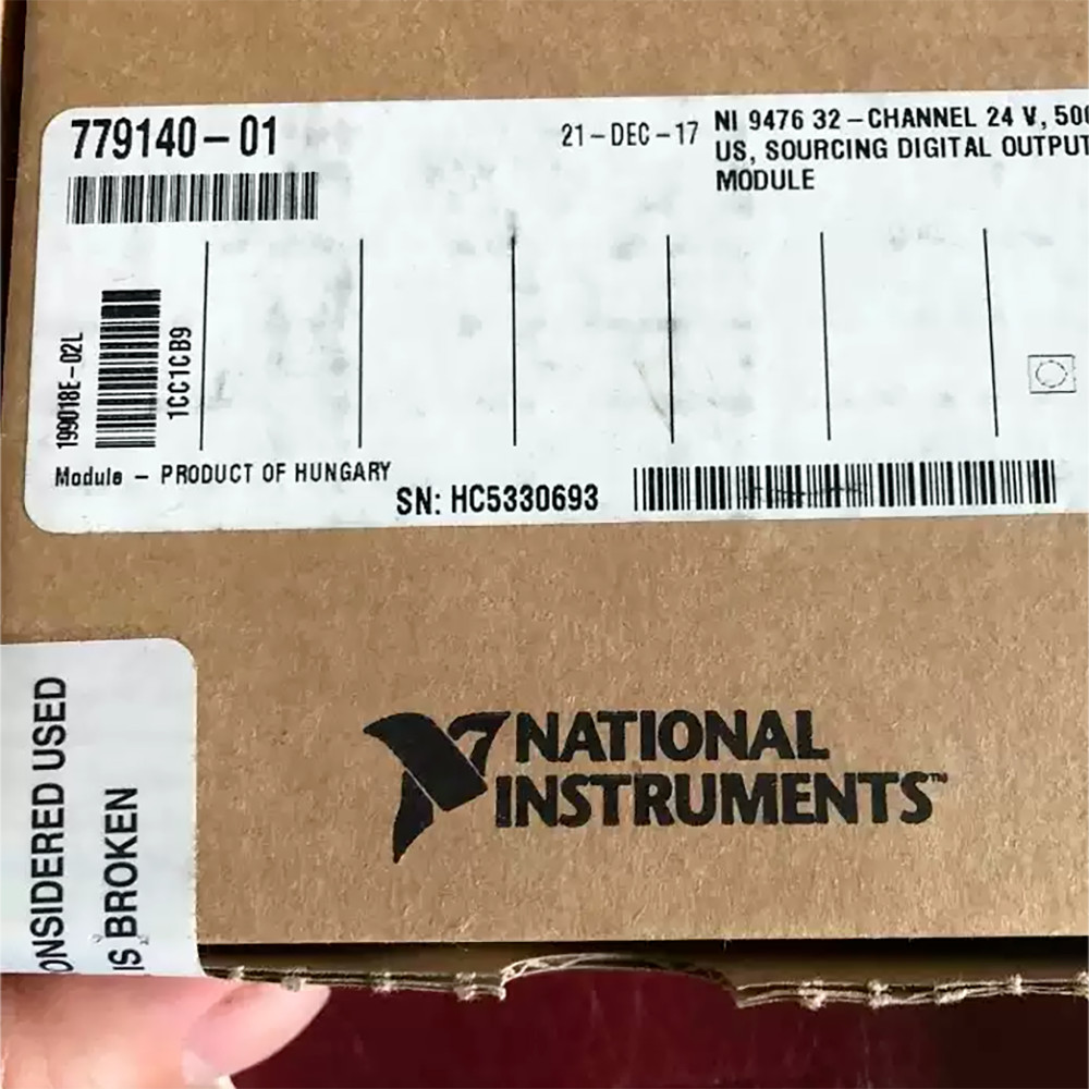 National Instruments New Ni 9476 source digital output module 779140-01