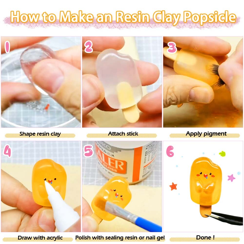 Reusable Resin Clay Moldable Plastic for Sculpting, Mold Making