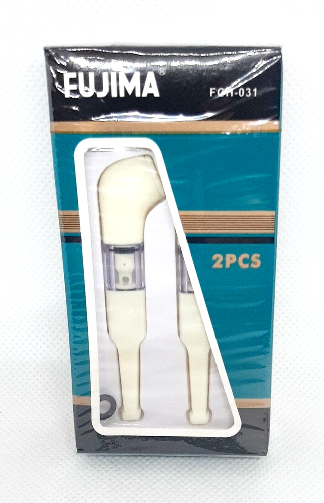 Fujima White Twin Pack Filtration Cigarette Filter Holder Kit